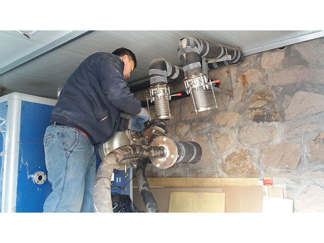 真空鍋爐清洗現(xiàn)場