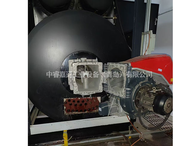 鍋爐換熱設備施工現場