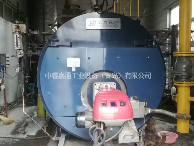 鍋爐換熱設備施工現場