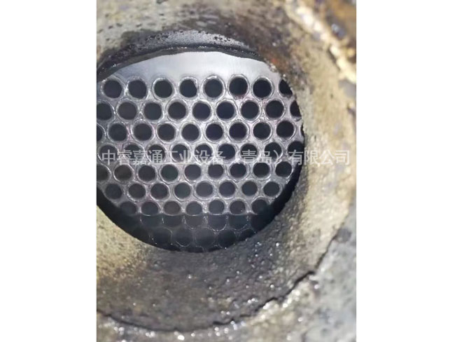 鍋爐換熱設備施工現場