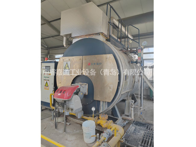 鍋爐換熱設備施工現場