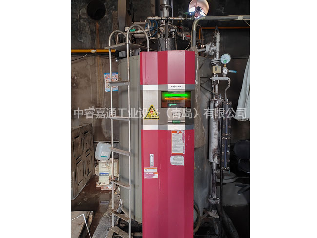 鍋爐換熱設備施工現場