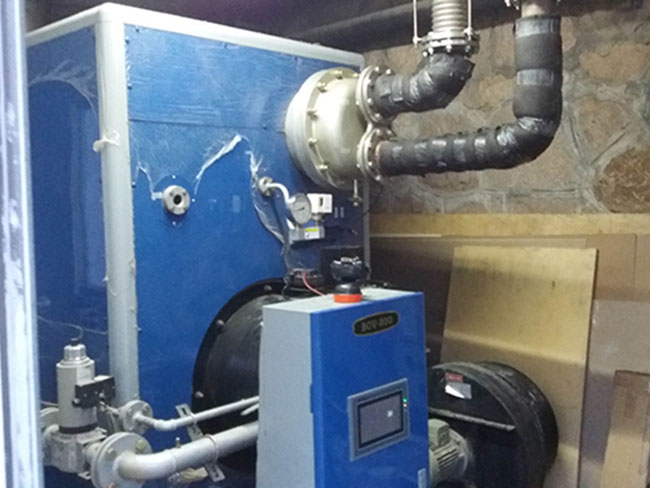 真空鍋爐清洗現場